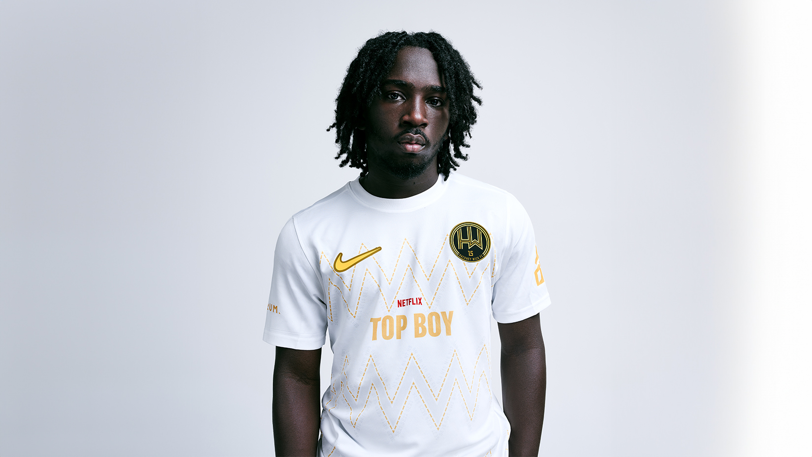 Created By Netflix TOP BOY Away Jersey